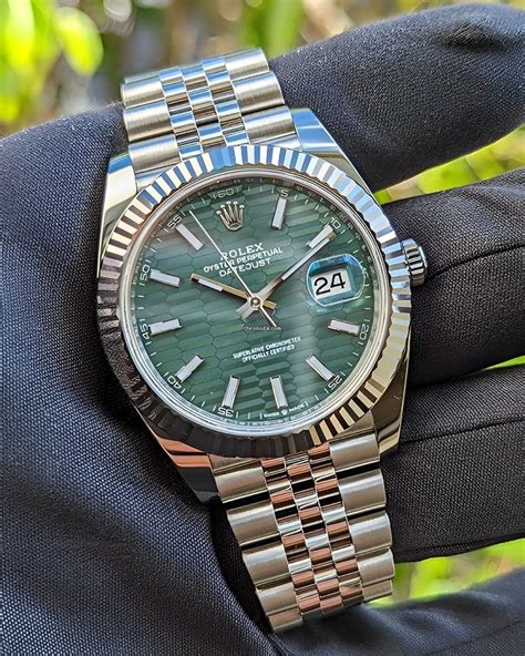 rolex day just green.